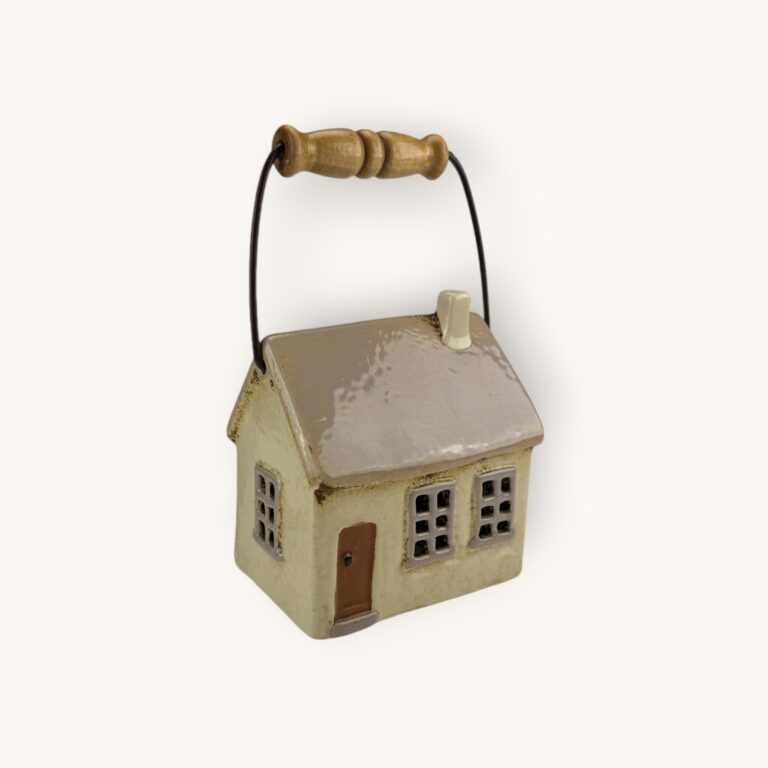 DOMEK CERAMICZNY Z RĄCZKĄ