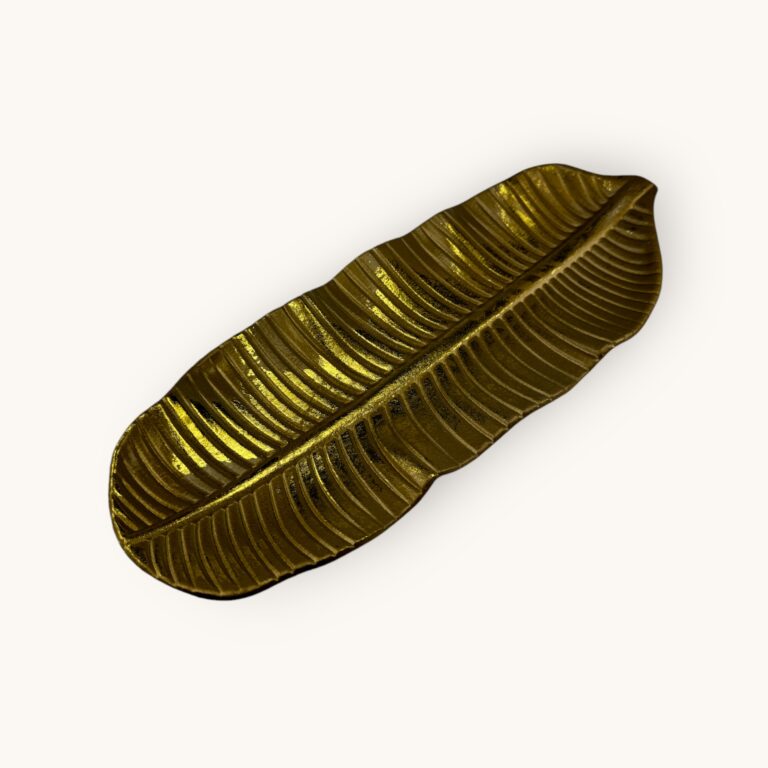 PODSTAWKA LIŚĆ-OZDOBA Z DREWNA