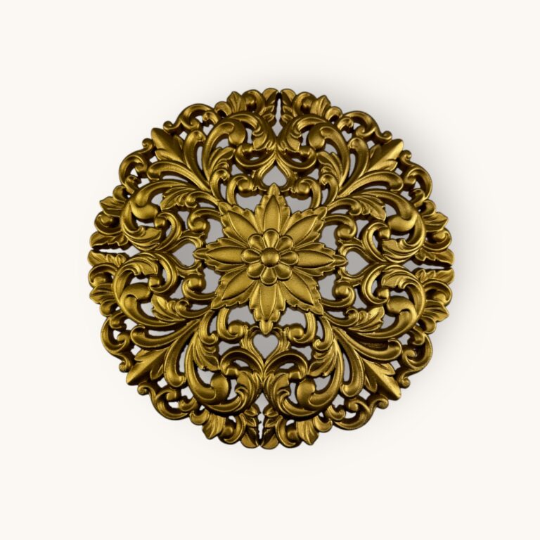 ROZETA-OZDOBA Z DREWNA