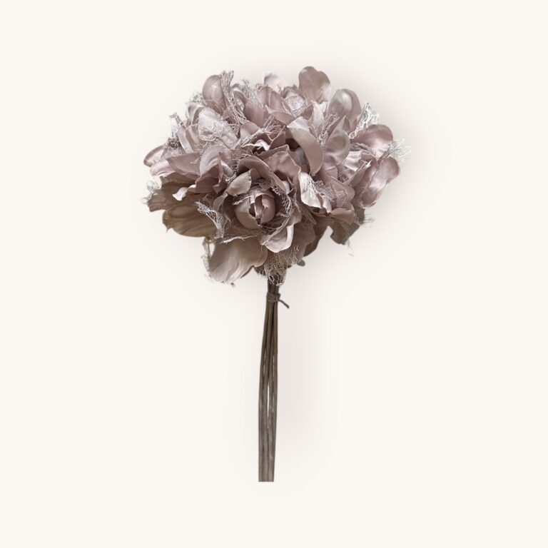 BUKIECIK RÓŻY KORONKOWEJ 6szt/pęcz.-sztucz.rośli.