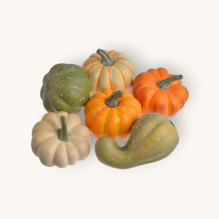 Dynie sztuczne, 6-8cm 6szt/pacz