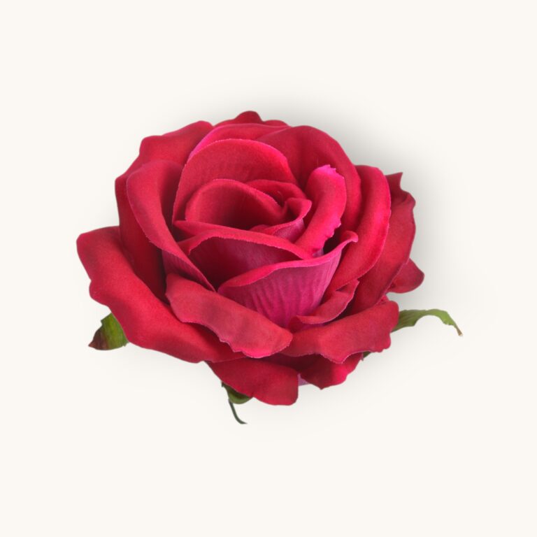 Róża welwetowa główka 6szt/pacz. -sztucz.rośl.