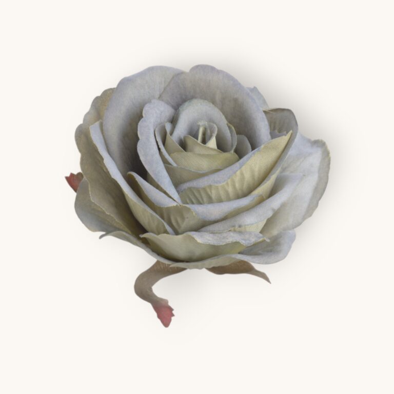 Róża welwetowa główka 6 szt/pacz