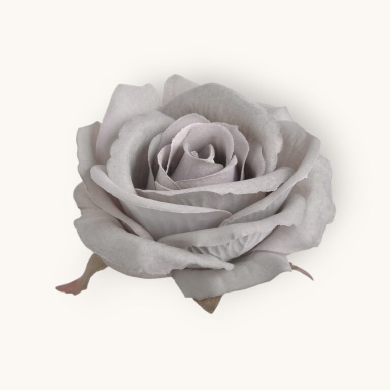 Róża welwetowa główka 6 szt/pacz