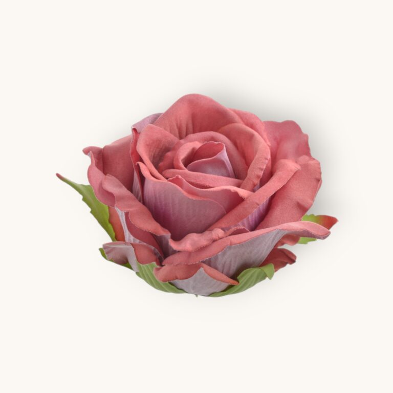 Róża welwetowa główka 6szt/pacz. -sztucz.rośl.